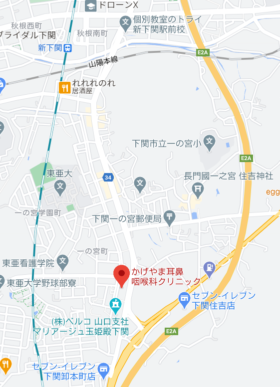 公式 かげやま耳鼻咽喉科クリニック 下関市 新下関駅周辺耳鼻科 Web予約 電話 アクセス 医院紹介はこちら